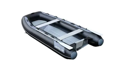 opblaasbare boot op witte achtergrond