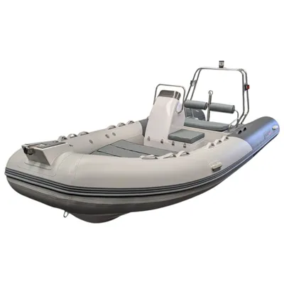 opblaasbare rib op witte achtergrond