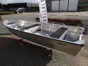 aluminium boot op trailer