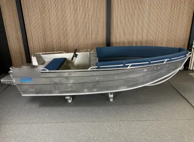 aluminium open boot met kussens