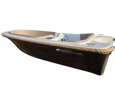 sloep op witte achtergrond