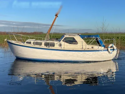 motorboot op rustig water