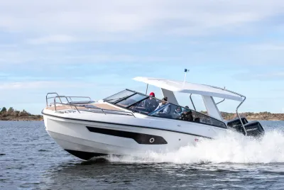dagcruiser op open water