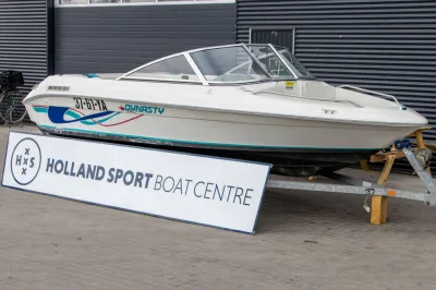 Boot op trailer voor bedrijfspand