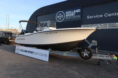 boot op trailer voor botencentrum