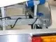 achterzijde aluminium trailer met kabels