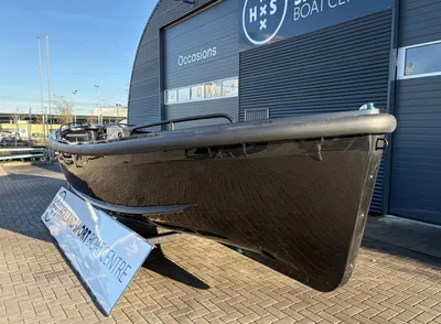 zwarte boot voor showroompand