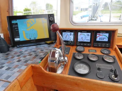 kajuitbesturing en instrumenten