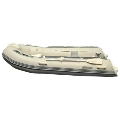 opblaasbare rib op witte achtergrond