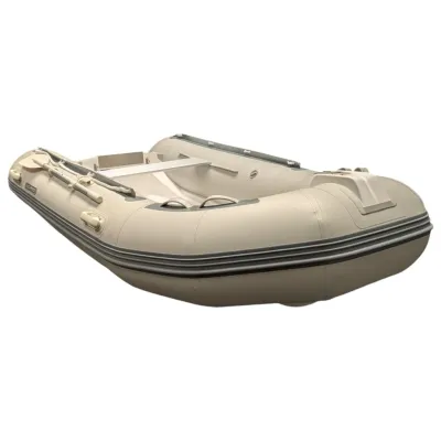 opblaasbare rib boot op witte achtergrond