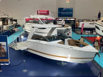 witte boot op beursvloer