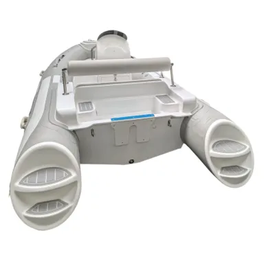 RIB rubberboot op witte achtergrond