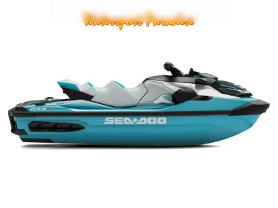 waterscooter op witte achtergrond