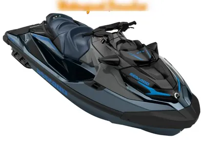 waterscooter op witte achtergrond