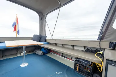kuipinterieur van een boot