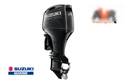 zwarte buitenboordmotor op witte achtergrond