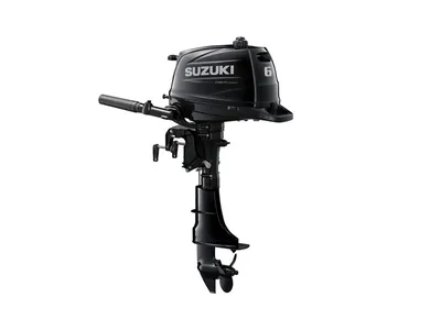 buitenboordmotor op witte achtergrond