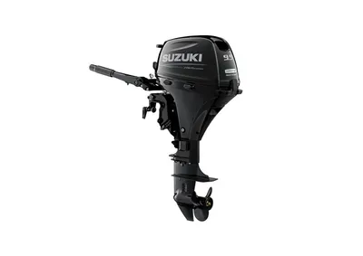 buitenboordmotor op witte achtergrond