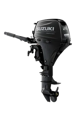 buitenboordmotor op effen achtergrond