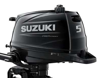 buitenboordmotor op effen achtergrond