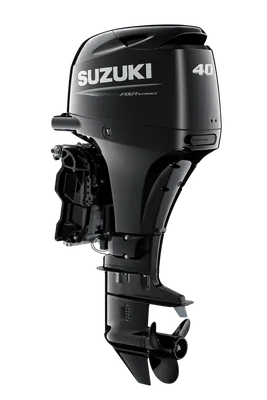 buitenboordmotor op effen achtergrond