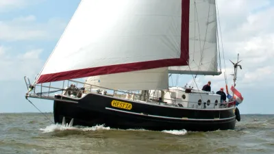 zeiljacht op open water