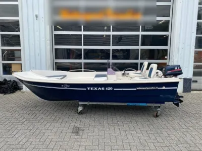 consoleboot op trailer voor garagedeur