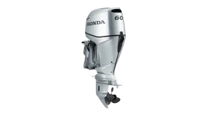 buitenboordmotor op witte achtergrond