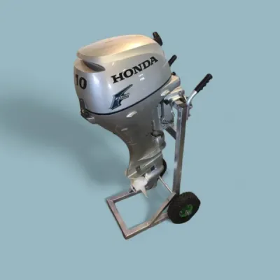 buitenboordmotor op trolley