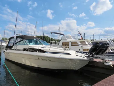 motorboot in jachthaven
