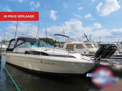 motorboot in jachthaven