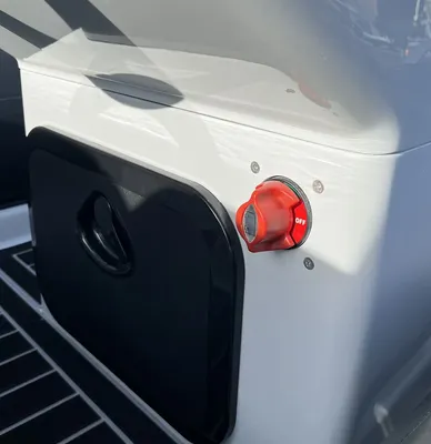 close-up van bedieningspaneel en dek