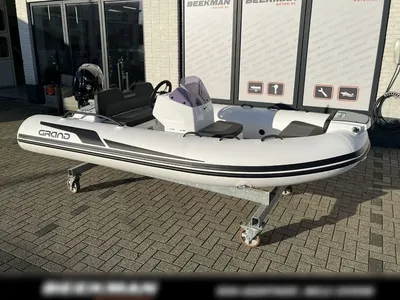 RIB rubberboot op kar met console