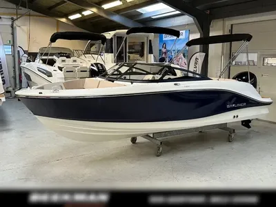 bowrider in showroom