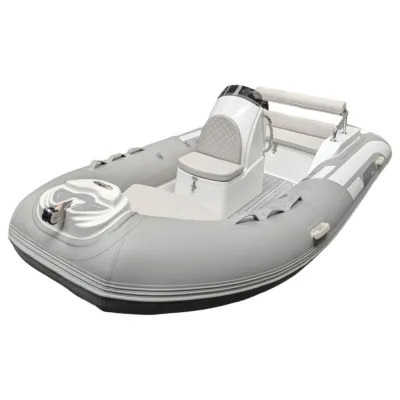 opblaasbare rib op witte achtergrond