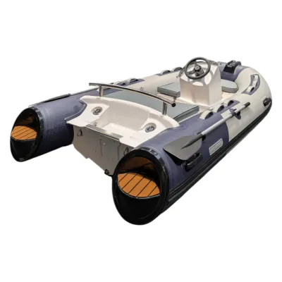 Opgesneden RIB op witte achtergrond