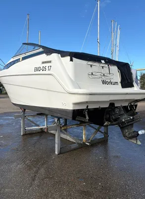 motorboot op stelling