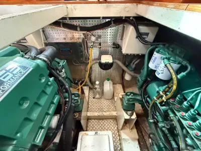 machinekamer met motoren