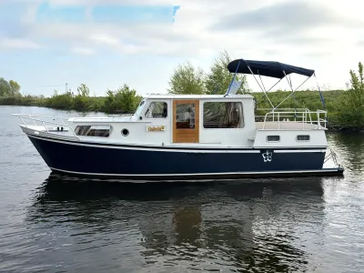 motorboot op rustig water