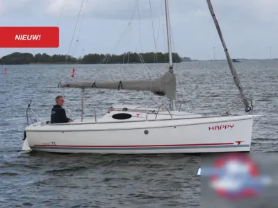 zeilboot op open water