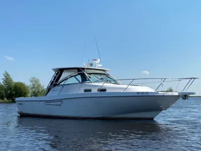motorboot op water