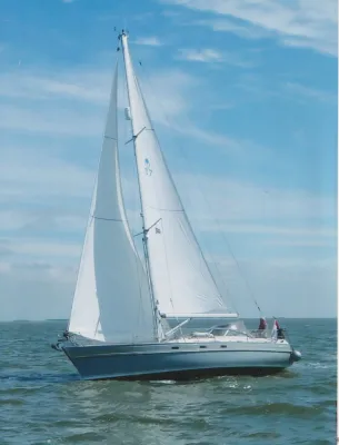 zeilboot op open water