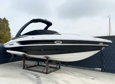 motorboot op bok buiten