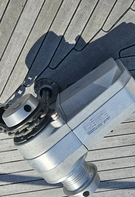 ankerlier op teakdek