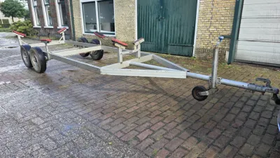 stallings-/haventrailer op straat