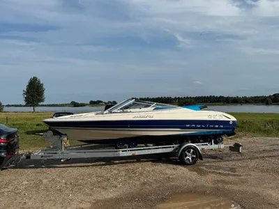 boot op trailer bij water