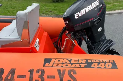 gedeeltelijke RIB met buitenboordmotor