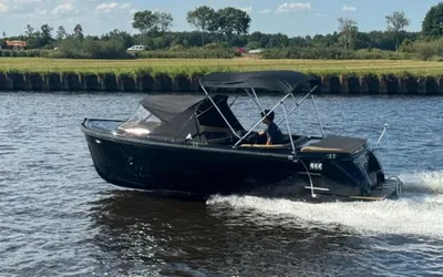 tender op water bij oever en bomen