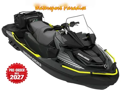 grijze waterscooter op witte achtergrond