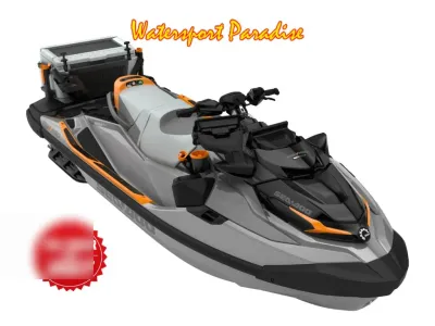 waterscooter op witte achtergrond